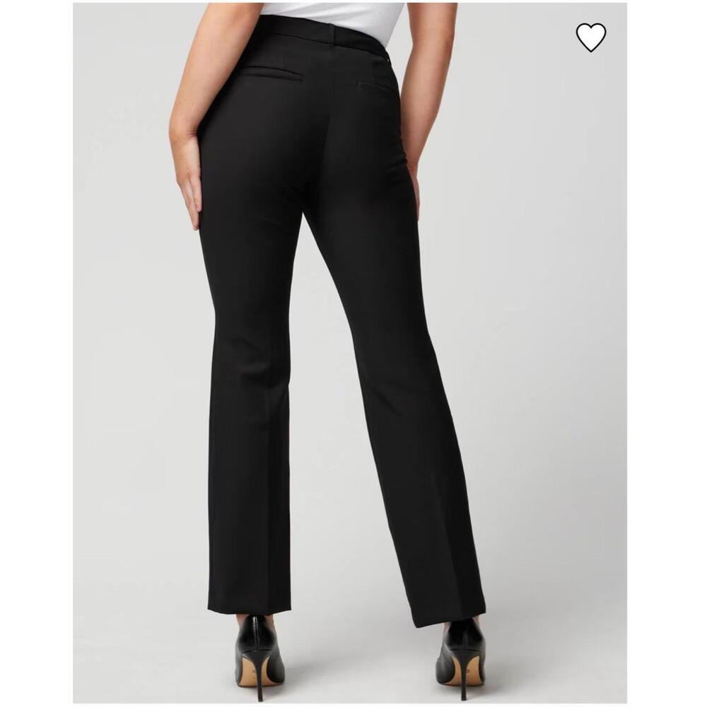 White House Black Market 12P Black Slim Ankle Pants Professional Workwear - Picture 2 of 15